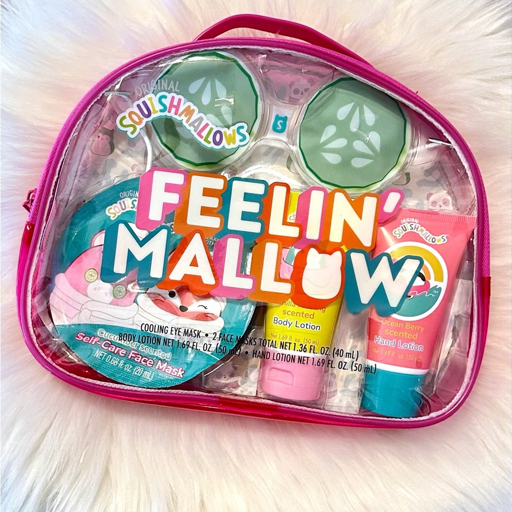 Squishmallows Feelin' Mallow Spa Kit Self Care Gift Set